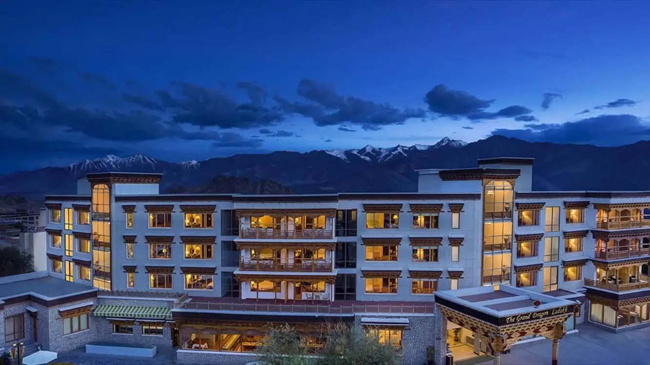 Hotel the grand dragon ladakh